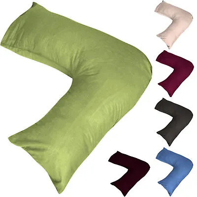 £3.99 • Buy New V Shaped Pillow Case Cover Pregnancy Maternity Orthopaedic Support Nursing