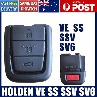 Key Blank Shell/Case For HOLDEN COMMODORE VE SS SSV SV6 Enclosure Repl 4 Button • $10.59