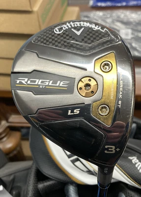 Callaway Rogue ST LS Strong 3 Wood With Tour AD DI 7 Stiff Shaft • £375