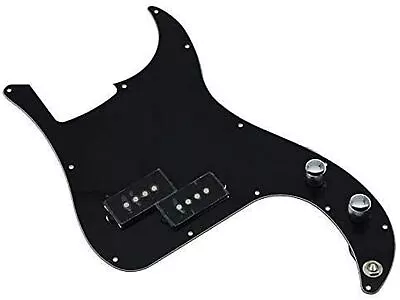 Dopro Pre-wired Loaded P Bass Pickguard For FD Precision Bass Guitar Black 3 ... • $47.40