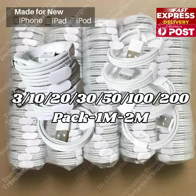 BULK LOT Fast USB Charger Cable Charging Cord For Apple IPhone 6 7 8 11 12 13 14 • $327.36