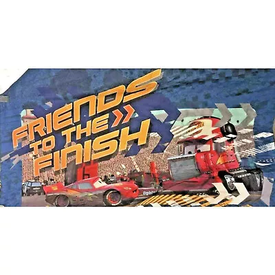 Disney Pixar Cars Pillowcase Twin Bed Friends To The Finish Lightning McQueen • $5.99