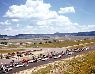 Continental Divide Raceway Race Cars Vintage 1965 Original 35mm Photo Slide • $42.74
