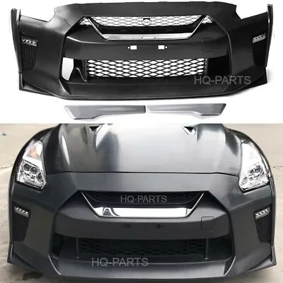 Fits 09-22 Nissan R35 GTR GT-R OE Factory Front Bumper Cover Conversion Kit • $1757.50