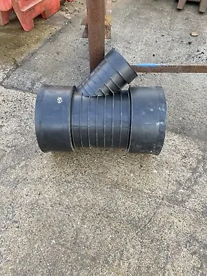 Land Drainage Polypipe Ridgidrain 300mm/150mm 45degree Y Junction. • £50