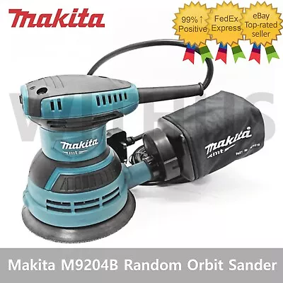 Makita M9204B (Next Of M9204MMT924G) 5  Random Orbit Sander Kit AC 220V / 60Hz • $94.38