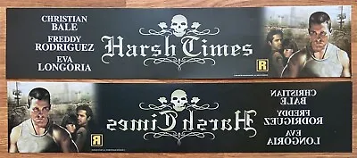 📽 Harsh Times (2005) - Double-Sided - Movie Theater Mylar / Poster 5x25 • $12.99