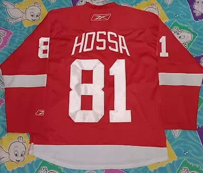 2008 Marian Hossa Detroit Red Wings NHL Reebok Premier Jersey Vintage Authentic  • $299.99