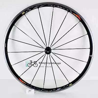 Mavic Ksyrium Elite Black Road Bike Aluminum 700C Front Wheel Clincher 760g • $99