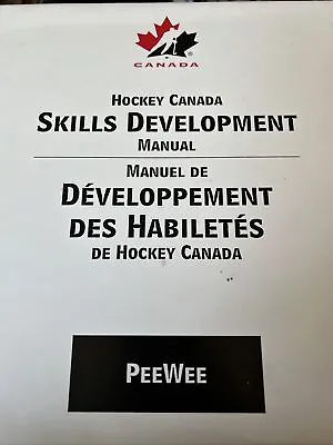 Hockey Canada Skills Development Program Peewee Practice Plan Book W 4 DVD'S • $41.43