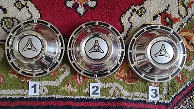 NOS 65 - 1968 Rare Dodge Coronet Charger Dog Dish Wheel Center Hubcaps 10  Mopar • $320