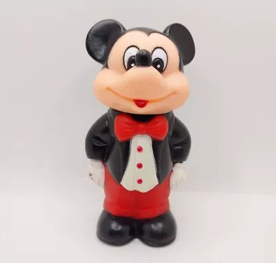 Vtg Mickey Mouse Disney Twist Top Bubble Bottle Toy No Wand 1986 Tootsie Toy • $12.74