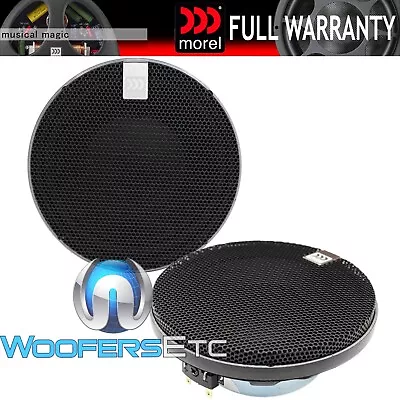 Morel Hybrid Mw4 Mkii 4  Car Audio 4 Ohm 200w Rms Mid Woofers Speakers Pair New • $499