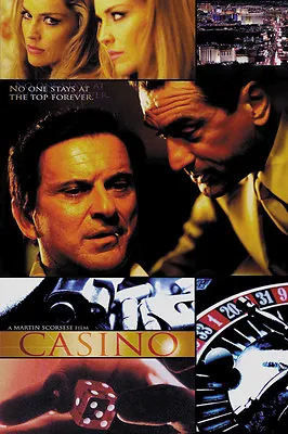 Casino (1995) Robert De Niro Mafia Movie Poster Print 3 • $6.49