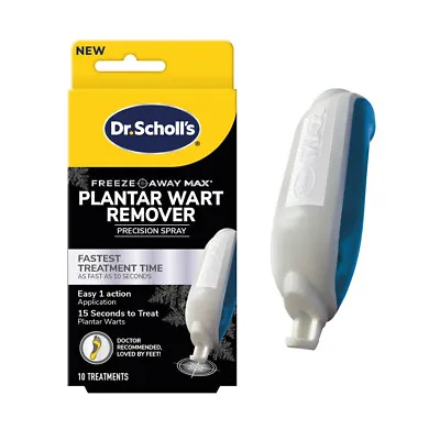 $17.99 • Buy Dr. Scholl's Freeze Away MAX Wart Remover, Fastest Treatment - 10 Count - 02/25