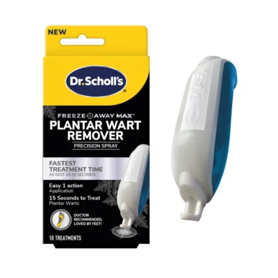 $17.99 • Buy Dr. Scholl's Freeze Away MAX Wart Remover, Fastest Treatment - 10 Count - 02/25