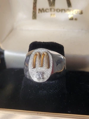 $700 • Buy McDonald's 10k Golden Arches Ring