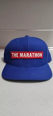 The Marathon Clothing TMC Bar Limited Edition Snapback Blue Hat Cap Hip Hop  • $59.99