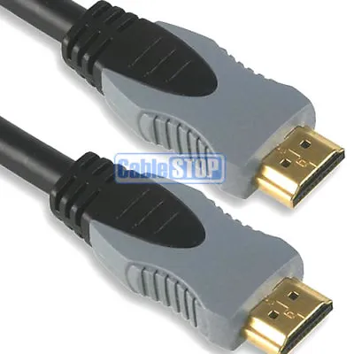 £4.47 • Buy V2.0 4K ULTRA UHD SHORT 50cm PRO HDMI LEAD GOLD PLATED TV CABLE 0.5m