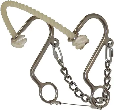 REINSMAN Diamond R Little S Rope Nose Hackamore For Horse DR058 • $63.99