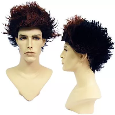 WG-047 Punk Rock Jacob Male Highlights Wig Costume Cosplay • $9.99