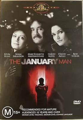 DVD: The January Man - 1989 Neo-noir Comedy/Thriller Stars Kevin Kline • $8.50