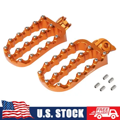 CNC Racing Wide Enlarged Foot Pegs Footrest Pedal For KTM 390 Adventure 2020-22 • $69.99