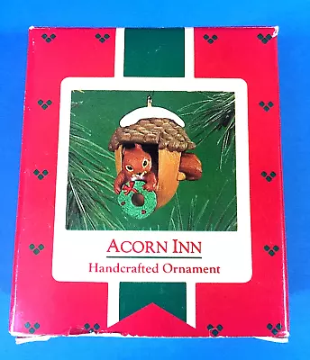 Hallmark  Acorn Inn  Squirrel Ornament 1986 • $9.75