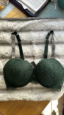 Victoria Secret 36D Shine Strap Green  • $32