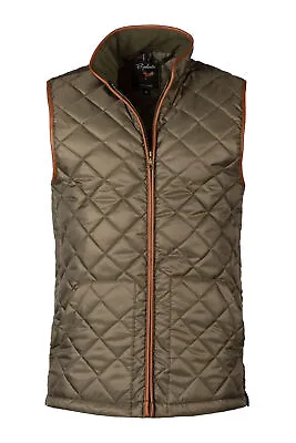 Mens Diamond Quilted Country Waistcoat Men's Gilet Quilt Bodywarmer Vest Rydale • $46.85