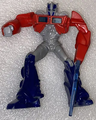 Happy Meal Transformers Optimus Prime 4  Tall Toy Action Figure 2013 McDonalds • $8.99