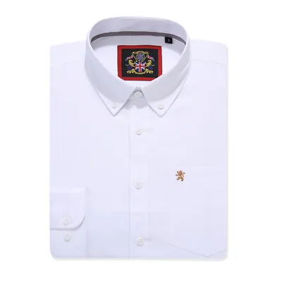 Mens Long Sleeve ShirtOxford Button DownAuthentic Oxford FabricFormal/Casual  • £19.95