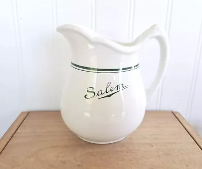 Vintage Iroquois China Restaurantware 'Salem'  Logo Large Creamer • $16