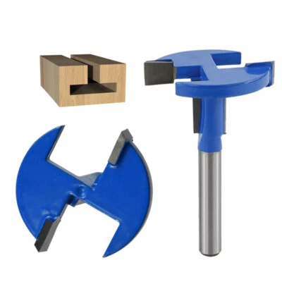 £6.59 • Buy 1/4 Shank T Slot Cutter Router Bit Carbide Groove Router Bit Wood Milling Cutter