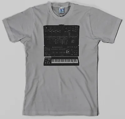 ARP 2600 Synthesizer T Shirt Analog Moog Korg Modular 80s Synth Keyboard Piano • $10.95