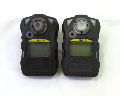 MSA ALTAIR 2X H2S Gas Detector Lot Of 2 FOR PARTS/ REPAIR • $123