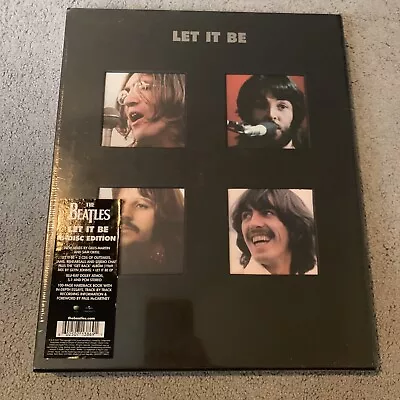 $51.75 • Buy Let It Be 2021 Mix Super Deluxe The Beatles CD Blu-Ray New Sealed Slight BoxWear
