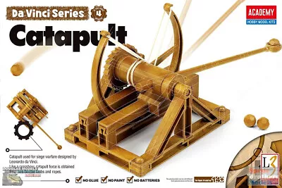 ACA18137 Academy Da Vinci Series:  Catapult • $38.59