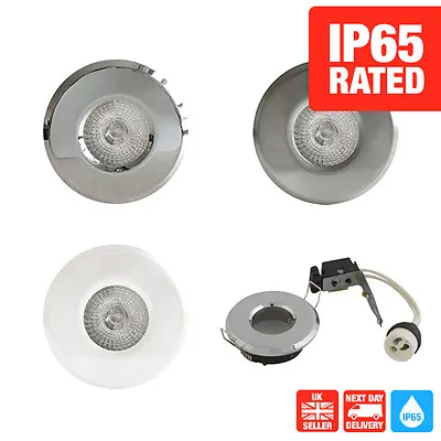 Soffit Lights Ip65 Downlights Bathroom Lights Gu10 Led Or Halogen Suitable X 1 • £4.10