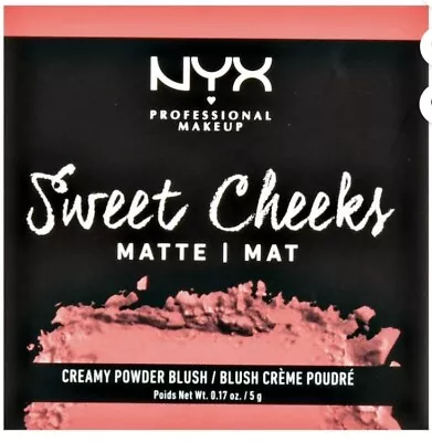 NYX Sweet Cheeks Creamy Powder Blush Matte Or Glow ~ You Choose • $6.50