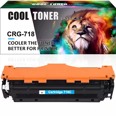 Toner Cartridge For Canon 718 Cyan I-Sensys MF728CDW MF729CX MF726CDW LBP7200 • £12.34