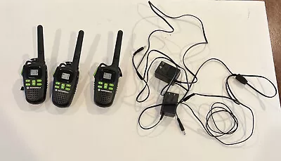 Set Of 3 Motorola MD200R Talkabout 20 Mile Two-Way Radio 22 Channel W/ Chargers • $49.99