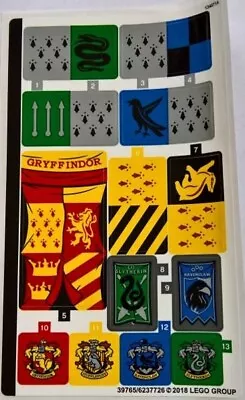 LEGO 75956 - Harry Potter - Quidditch Match - STICKER SHEET • $42.66