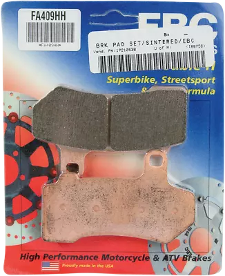 $34.98 • Buy EBC Double H Sintered Metal Front Or Rear Brake Pads Harley Touring 08-17 V-Rod