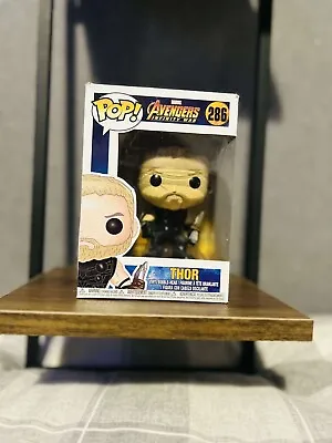 #286 Thor Funko Pop! Marvel Avengers Infinity War Vinyl Funko Pop Figure • £3