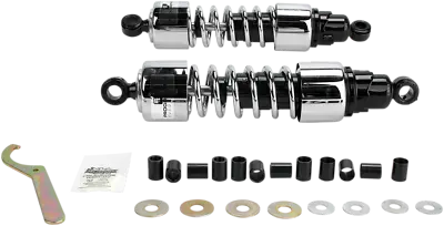 Progressive 412 Series Rear Shock 13in Chrome Kawasaki 440 LTD 80-83 • $327.70