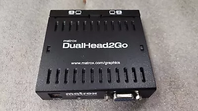 MATROX	 DualHead2Go Digital Edition MGI D2G-A2A-IF • $20