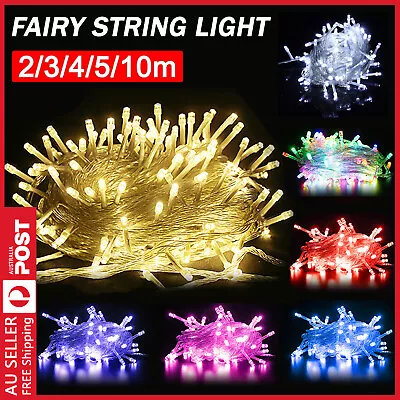 2 M - 10 M Battery Powered String Fairy Lights Party Wedding Christmas Decor NEW • $4.39