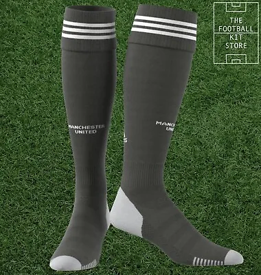 Adidas Manchester United Away Socks Mens - Man Utd Football - Adults - UK 8.5-10 • £16.99