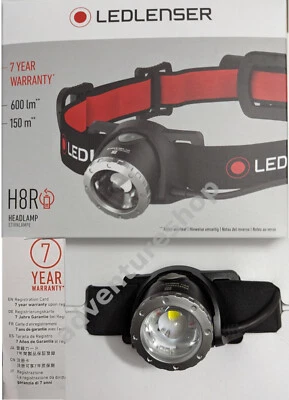 Genuine Led Lenser H8R - 600lm Headlamp Australian Stock • $124